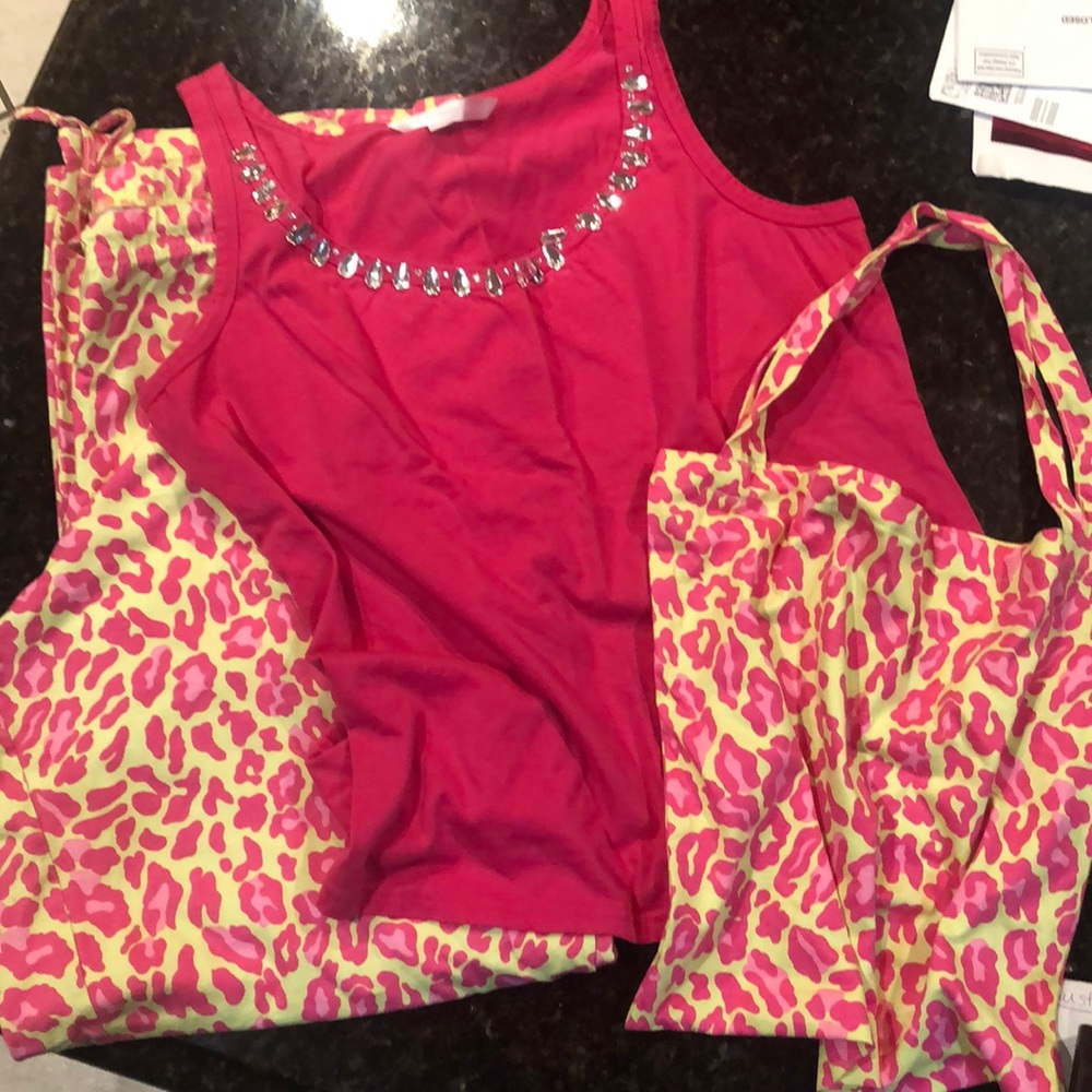 Victoria Secret 2 piece pajamas Pink